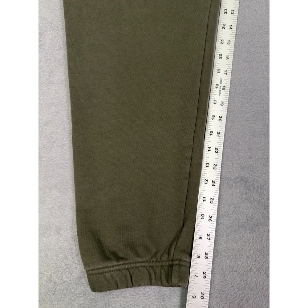 Lacoste Sweatpants Mens 2XL Green Blue Taper CONTRAST LETTERING Drawstring